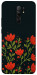 Чехол Червоний цвіт для Xiaomi Redmi 9