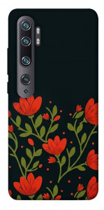 Чехол Червоний цвіт для Xiaomi Mi CC9 Pro
