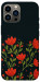 Чехол Червоний цвіт для iPhone 12 Pro Max