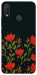 Чохол Червоний цвіт для Huawei Nova 3i