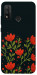 Чехол Червоний цвіт для Huawei P Smart (2020)