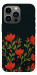 Чехол Червоний цвіт для iPhone 13 Pro