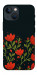 Чехол Червоний цвіт для iPhone 13 mini