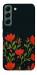 Чехол Червоний цвіт для Galaxy S22