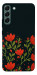 Чохол Червоний цвіт для Galaxy S22+
