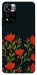 Чехол Червоний цвіт для Xiaomi Redmi Note 11 5G