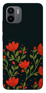 Чехол Червоний цвіт для Xiaomi Redmi A2