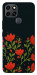 Чехол Червоний цвіт для Infinix Smart 6
