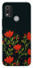 Чохол Червоний цвіт для Nokia C21 Plus