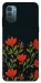 Чехол Червоний цвіт для Nokia G21