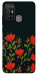 Чехол Червоний цвіт для ZTE Blade A52