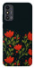 Чохол Червоний цвіт для ZTE Blade A53
