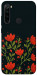 Чехол Червоний цвіт для Xiaomi Redmi Note 8 2021