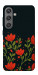 Чехол Червоний цвіт для Galaxy S24+