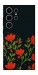 Чехол Червоний цвіт для Galaxy S25 Ultra