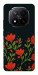 Чохол Червоний цвіт для Xiaomi Redmi Note 14 Pro+ 5G