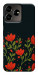 Чохол Червоний цвіт для ZTE Blade V50 Design 4G