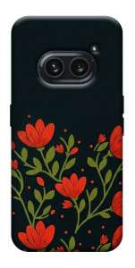 Чехол Червоний цвіт для Nothing Phone (2a)
