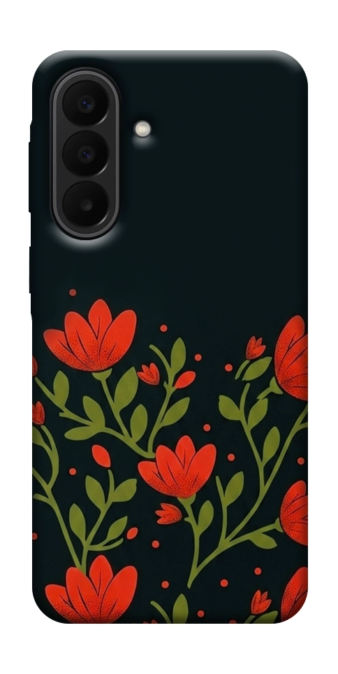 Чехол Червоний цвіт для Galaxy A27