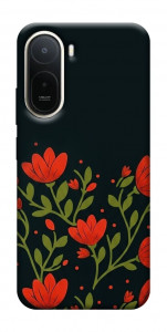 Чохол Червоний цвіт для Xiaomi Redmi A7 Pro 4G