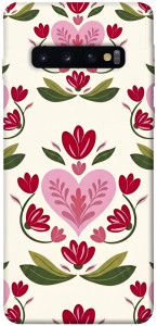 Чехол Квіткова любов для Galaxy S10 (2019)