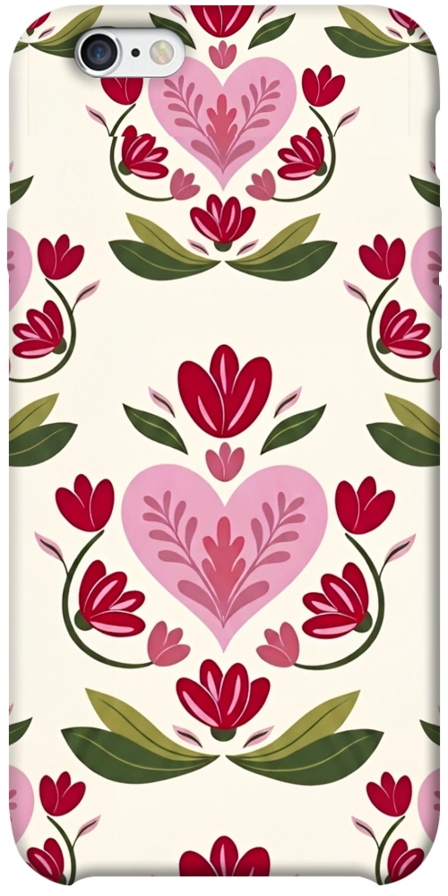 Чехол Квіткова любов для iPhone 6S Plus