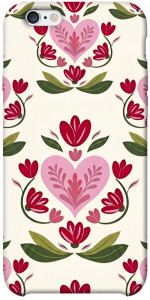 Чехол Квіткова любов для iPhone 6s plus (5.5'')