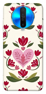 Чехол Квіткова любов для Xiaomi Redmi K30