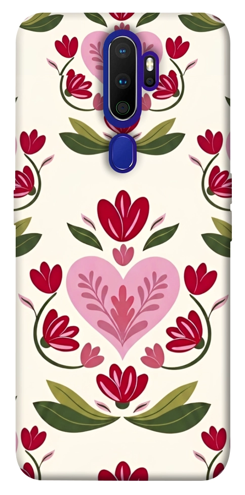 Чехол Квіткова любов для Oppo A9 (2020)