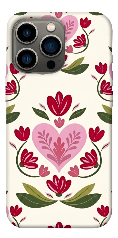 Чехол Квіткова любов для iPhone 13 Pro