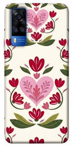 Чехол Квіткова любов для Vivo Y51a