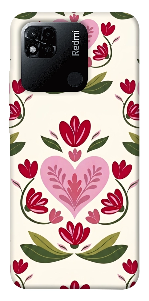 Чохол Квіткова любов для Xiaomi Redmi 10A
