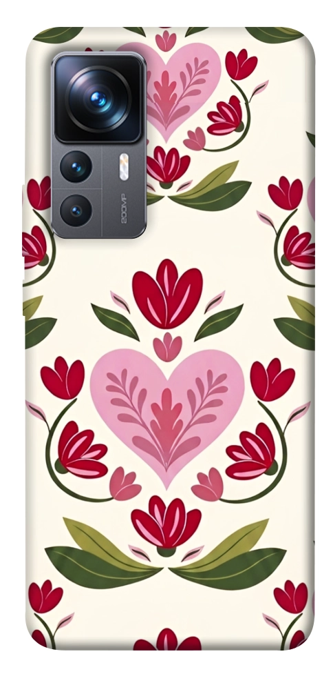 Чехол Квіткова любов для Xiaomi 12T