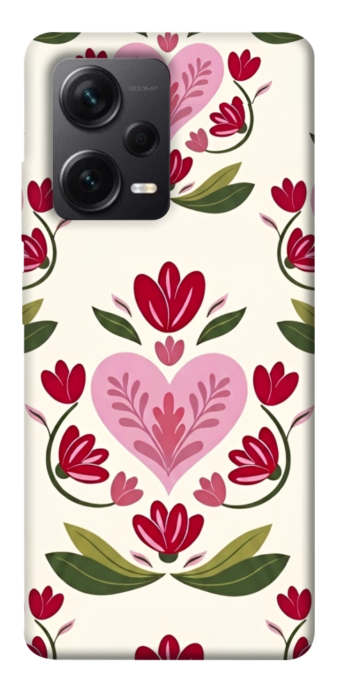 Чохол Квіткова любов для Xiaomi Redmi Note 12 Pro 5G