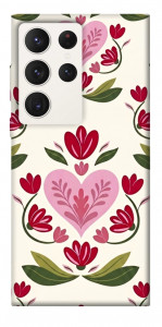 Чехол Квіткова любов для Galaxy S23 Ultra