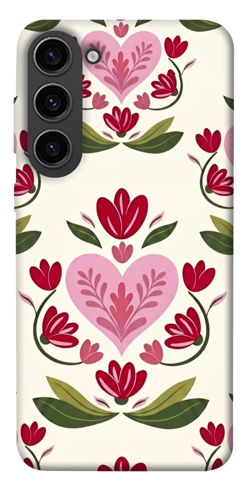 Чохол Квіткова любов для Galaxy S23