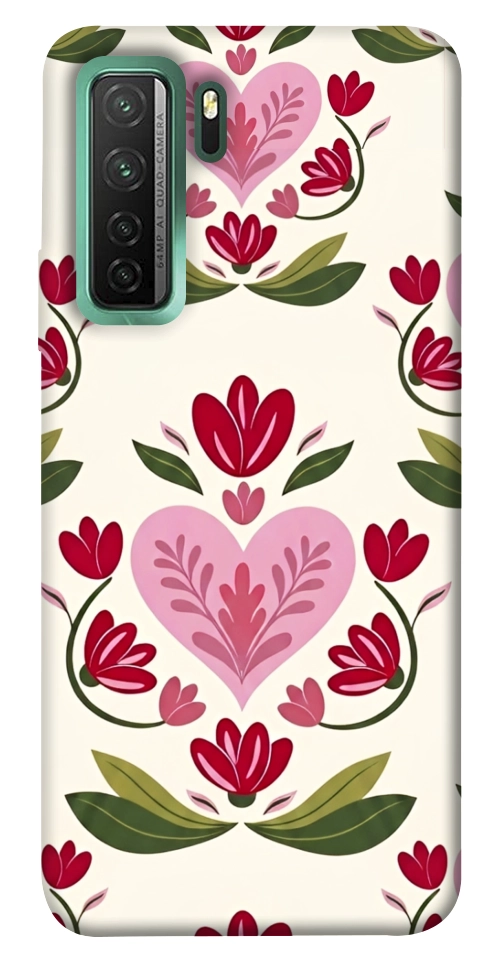 Чохол Квіткова любов для Huawei nova 7 SE