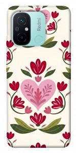 Чехол Квіткова любов для Xiaomi Redmi 12C