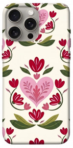 Чехол Квіткова любов для iPhone 15 Pro Max