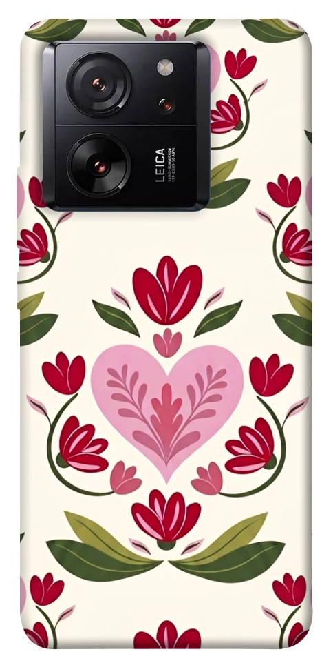 Чехол Квіткова любов для Xiaomi 13T Pro