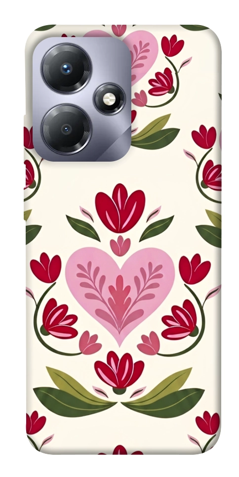 Чехол Квіткова любов для Infinix Hot 30 Play