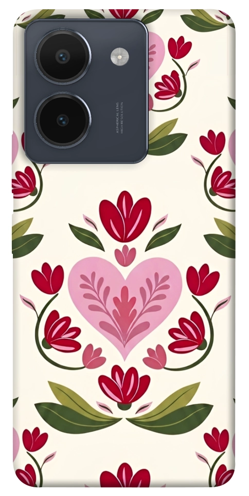 Чехол Квіткова любов для Vivo Y36