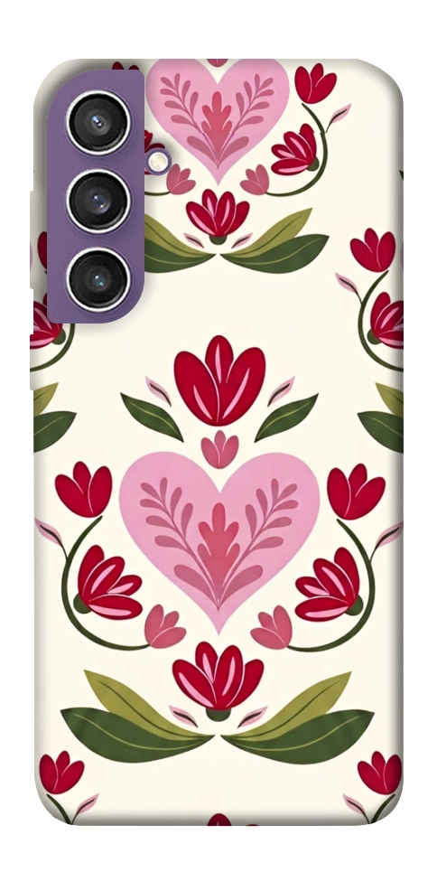 Чехол Квіткова любов для Galaxy S23 FE