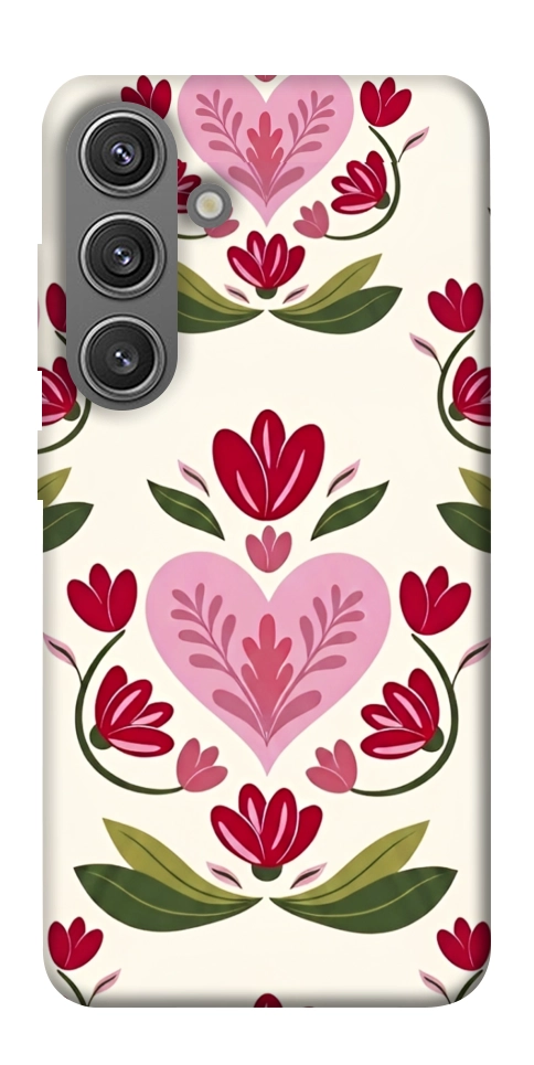 Чехол Квіткова любов для Galaxy S24+