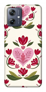 Чохол Квіткова любов для Motorola Moto G54