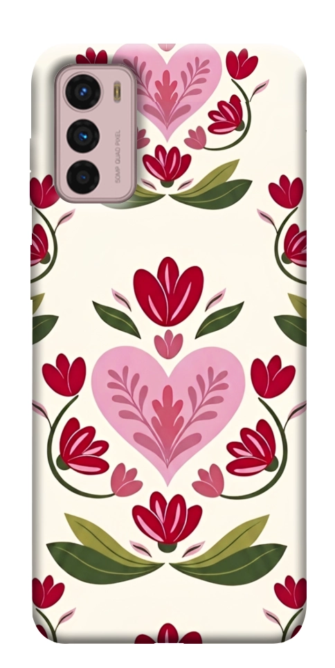 Чохол Квіткова любов для Motorola Moto G42