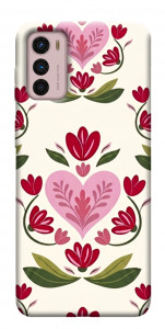 Чехол Квіткова любов для Motorola Moto G42