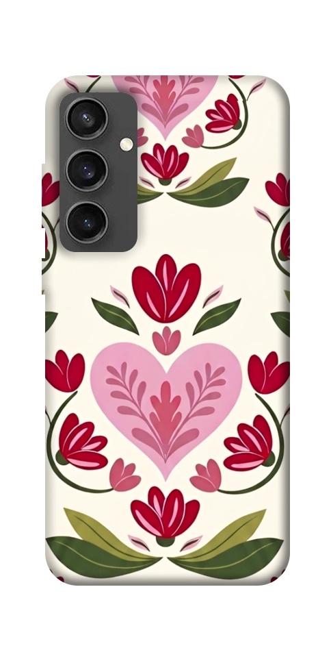 Чехол Квіткова любов для Galaxy S24 FE