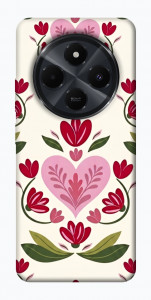 Чехол Квіткова любов для Xiaomi Redmi 14C