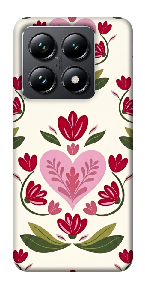 Чехол Квіткова любов для Xiaomi 14T Pro